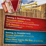 „Am Lachtal spielt die Musi, Liftspaß und Hüttengaudi“.